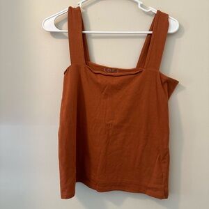 Loft rust colored tank top